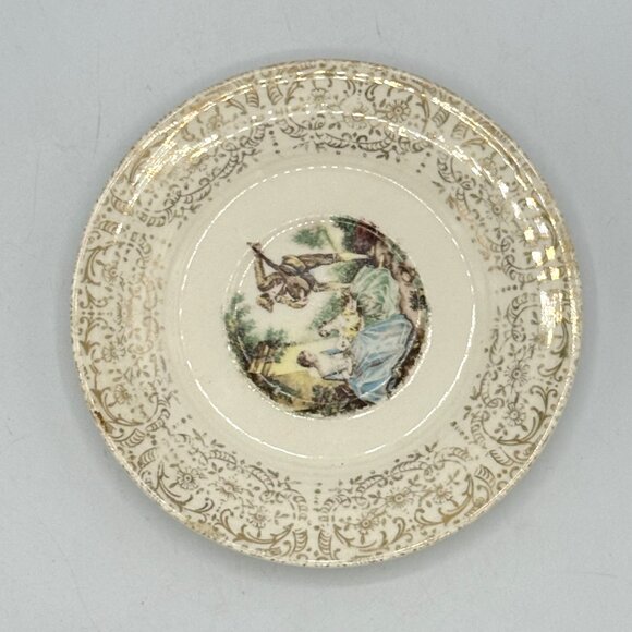 American Limoges Triumph Made In USA China D'OR 1T-S284 Vintage Cup And Saucer - Picture 4 of 6